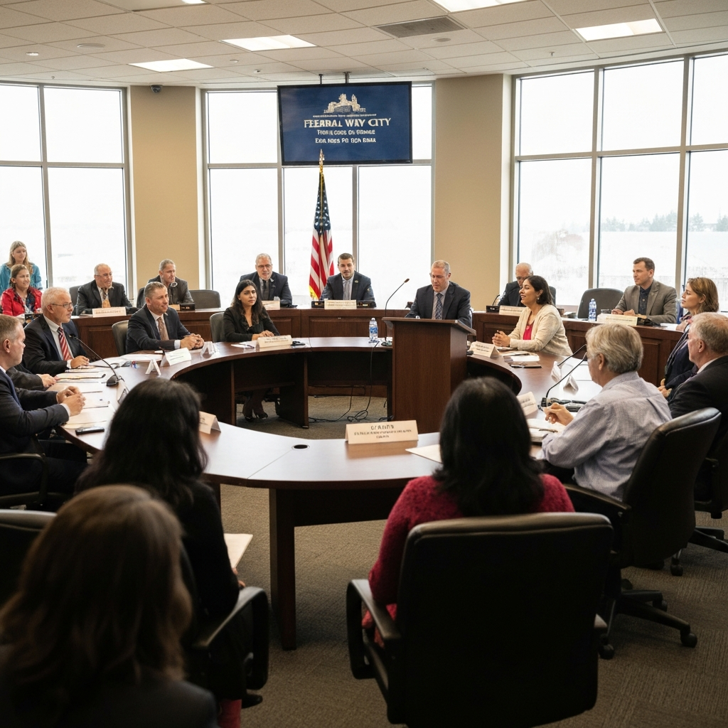 Federal Way City Council Implements New Public Comment Time Limits